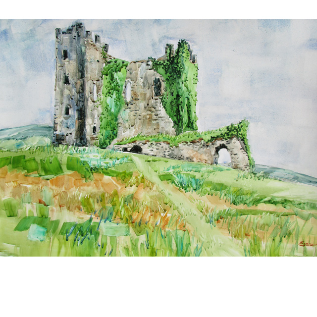 ireland watercolor