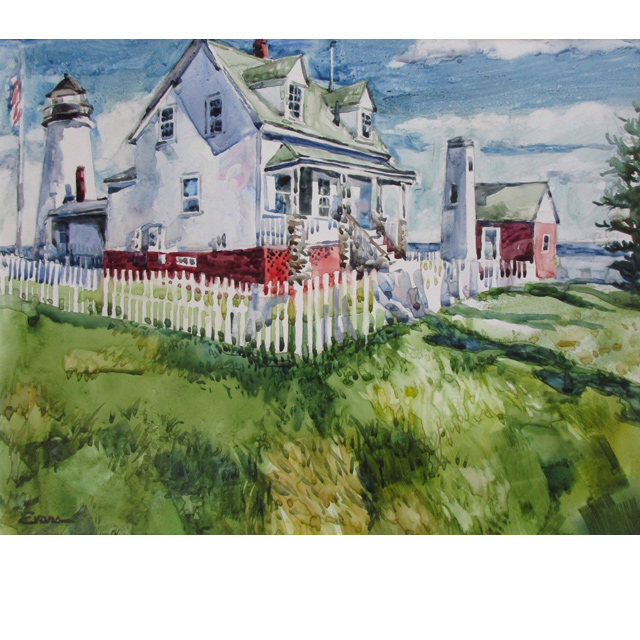 Pemaquid Lighthouse, Afternoon Shadows
