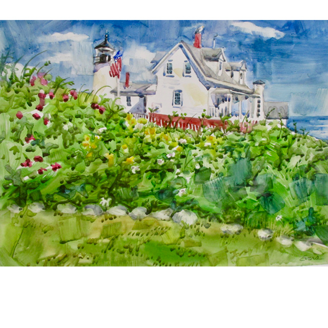 Pemaquid Lighthouse in Summer